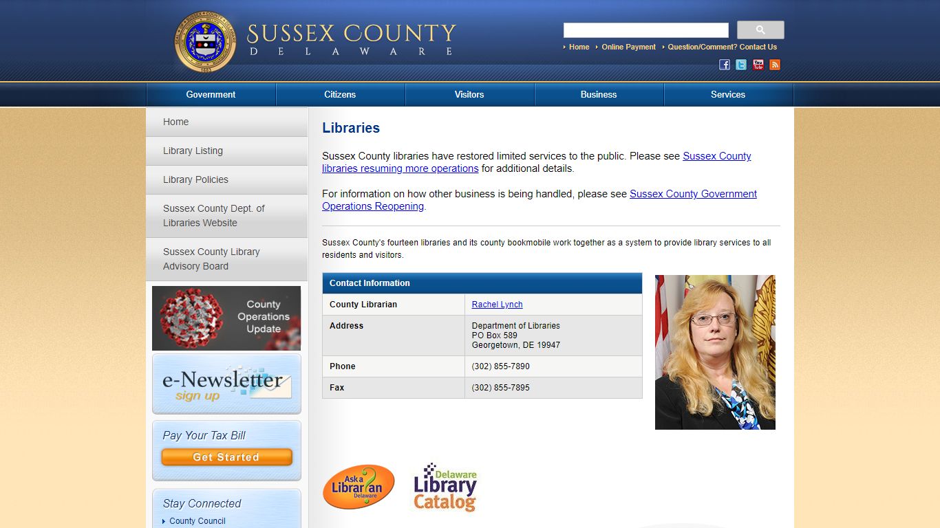 Libraries | Sussex County